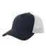 Rapper 5 Panel Cotton Sustainable Trucker Cap Navy White Atlantis-1