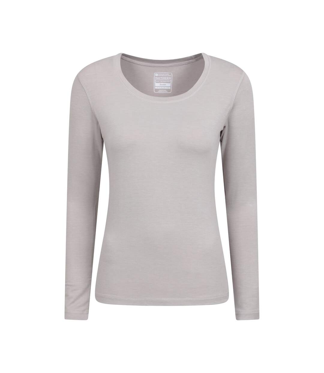 Womens/ladies Keep The Heat Thermal Top Light Beige Mountain Warehouse-1