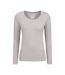 Womens/ladies Keep The Heat Thermal Top Light Beige Mountain Warehouse-1