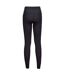 Unisex Adult Merino Wool Base Layer Leggings Black Portwest-2