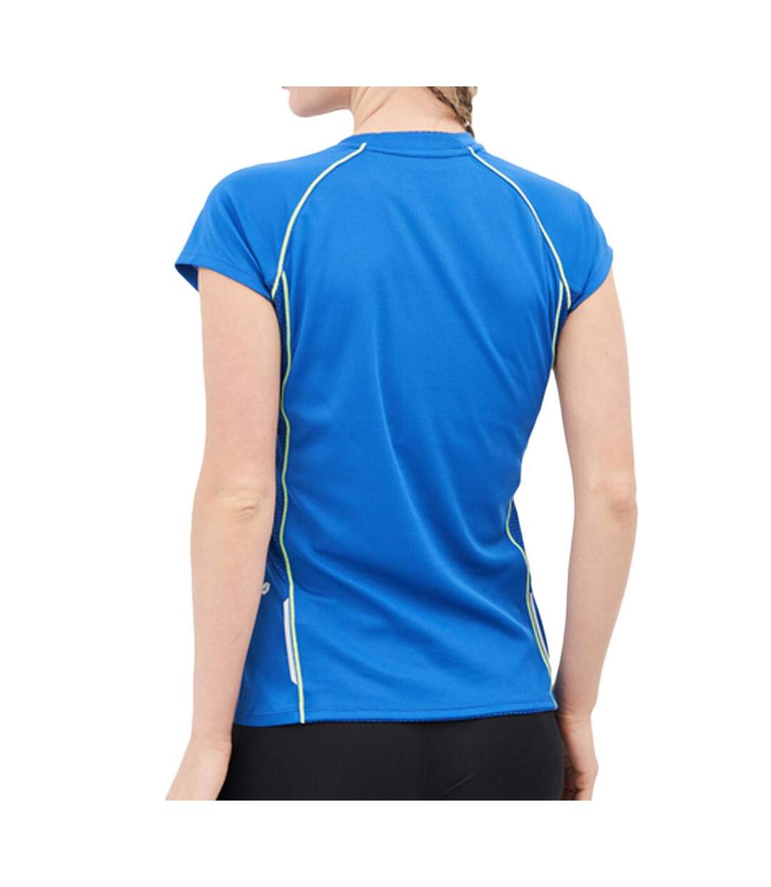 T-Shirt bleu femme mizuno wos-2