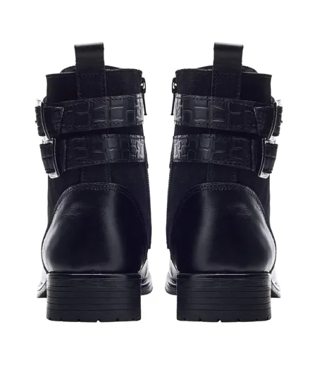 Bottines Mauvaise Femme Noir Moda In Pelle
