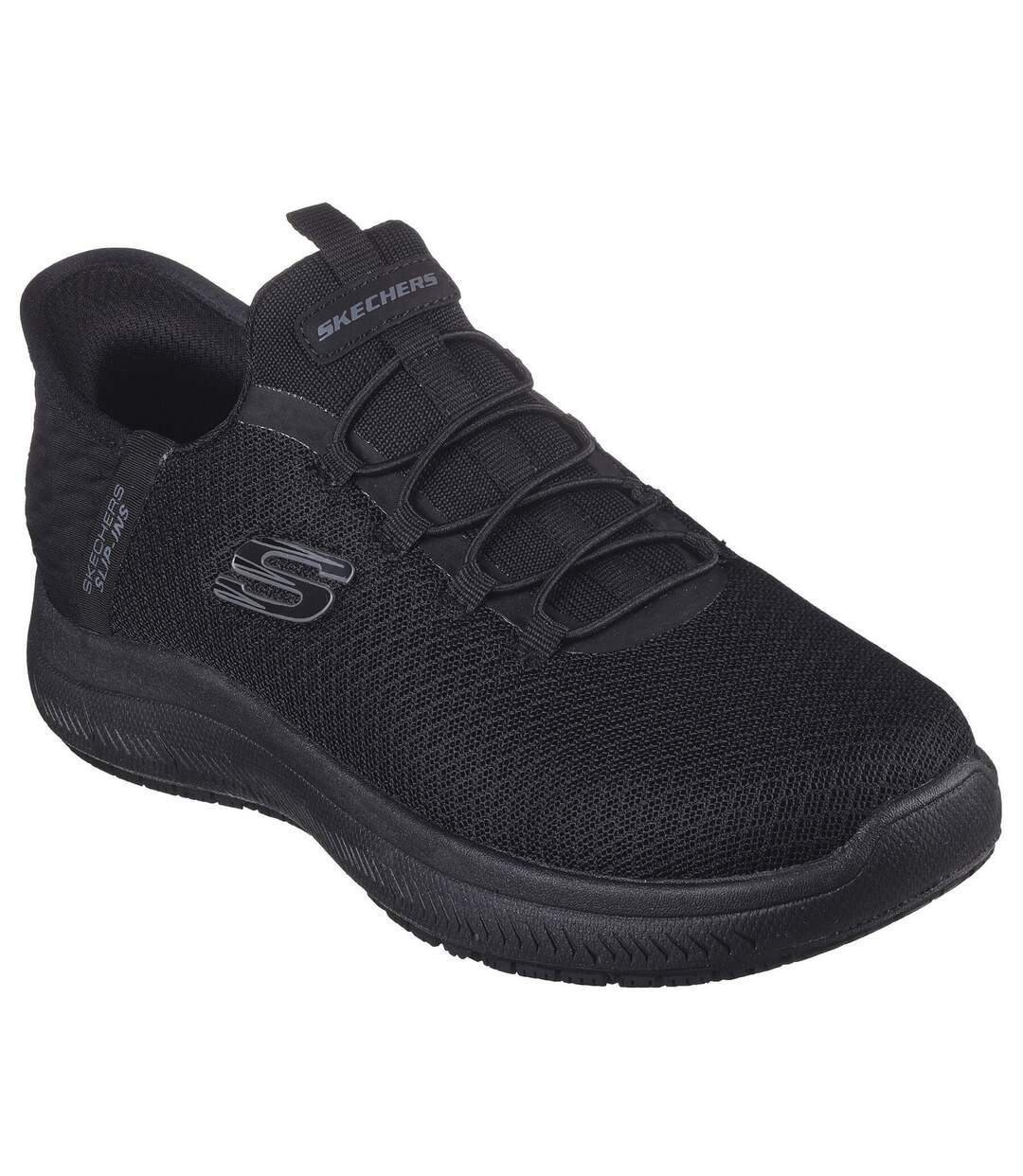 Womens/ladies summits sr enslee shoes black Skechers-1