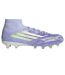 Chaussures De Foot Pour Terrain Ferme F50 Femme Violet Citron Adidas-1