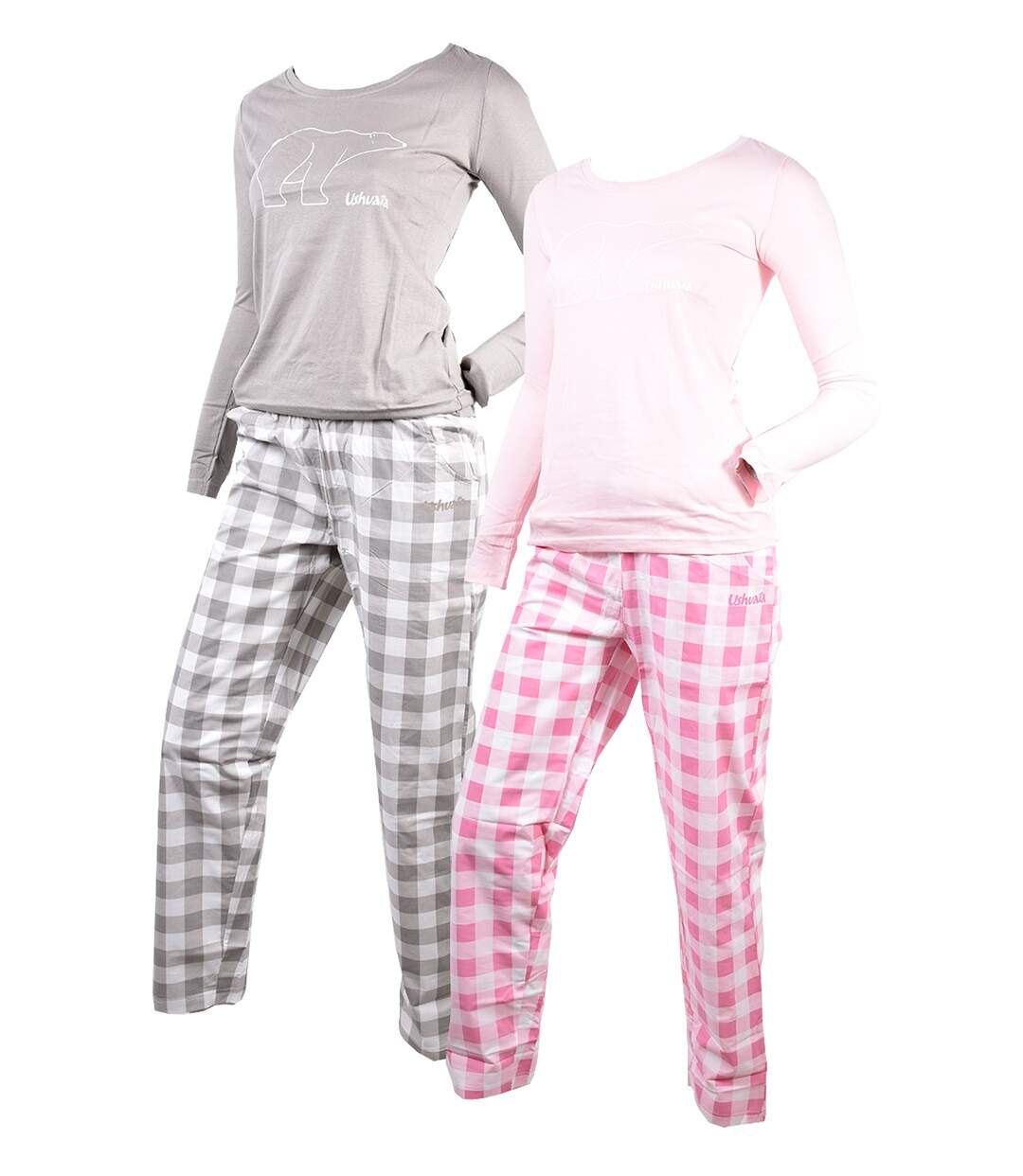 Pyjama Femme USHUAIA USHR007 ROSE-5