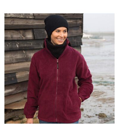 Result Mens Full Zip Active Fleece Anti Pilling Jacket (Burgundy) - UTBC922