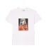 Womens/ladies Printed Piqué T-shirt White Lacoste-1