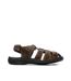 Sandales marron homme tbs galhow-2