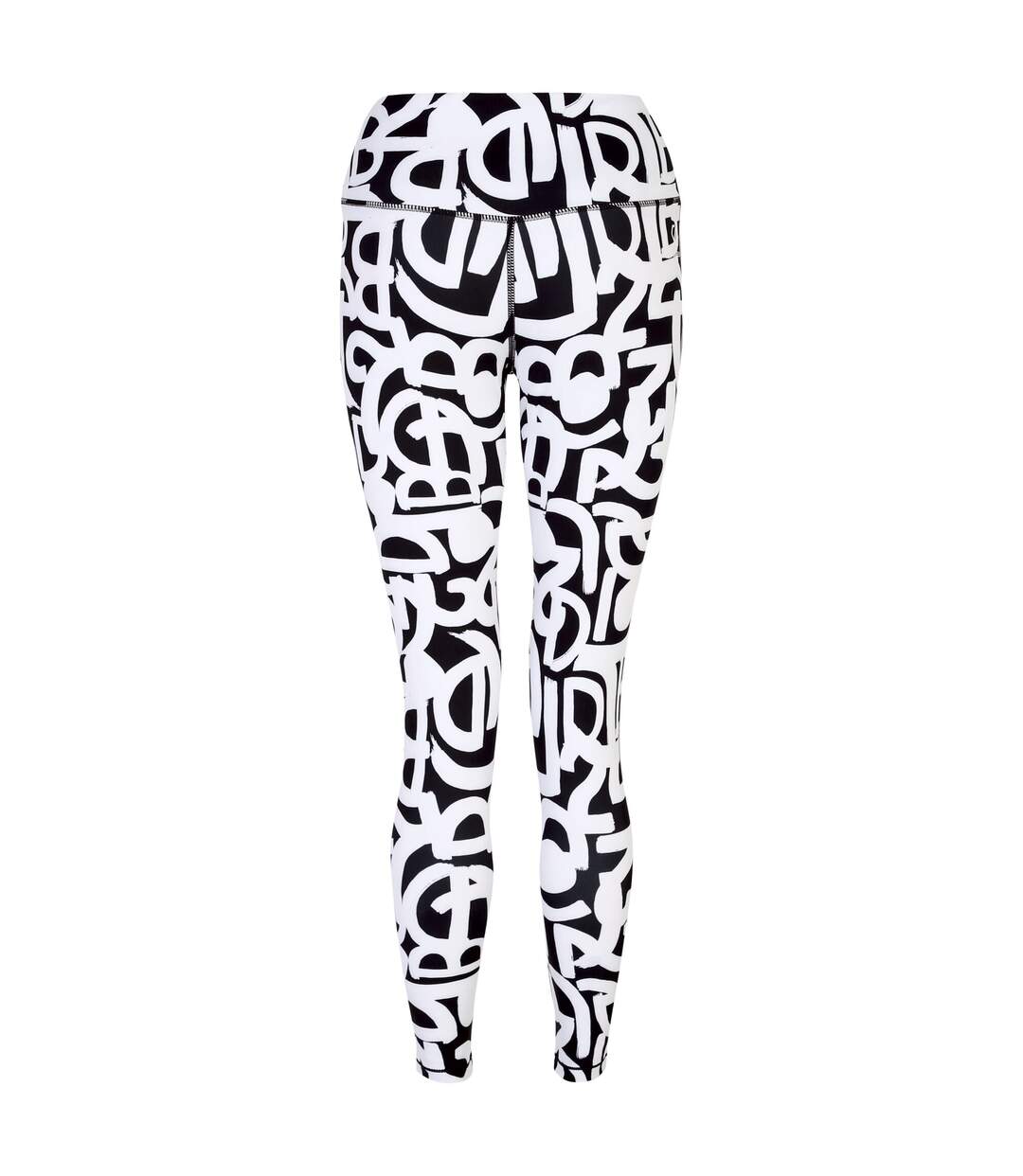 Legging Motif/style Graffiti Influential Femme Noir Blanc Dare 2B-2