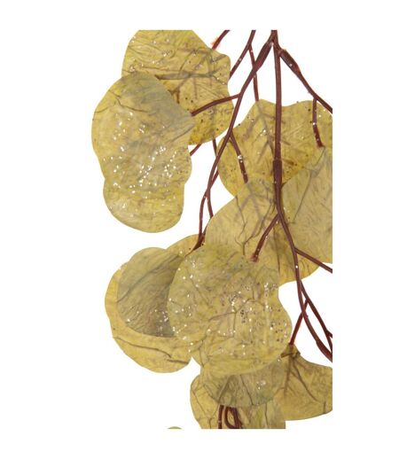 Guirlande de Feuilles Paillettes 165cm Vert