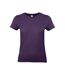 T-shirt #e190 Femme Violet B&C-1