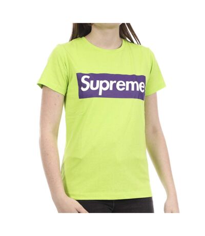 T-shirt Vert Femme Supreme Grip Sofy - S