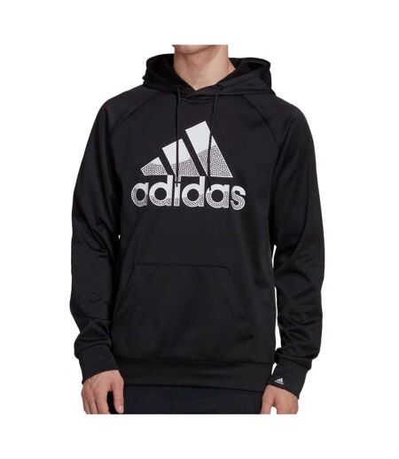 Sweat à Capuche Noir Homme Adidas HL2172 - S