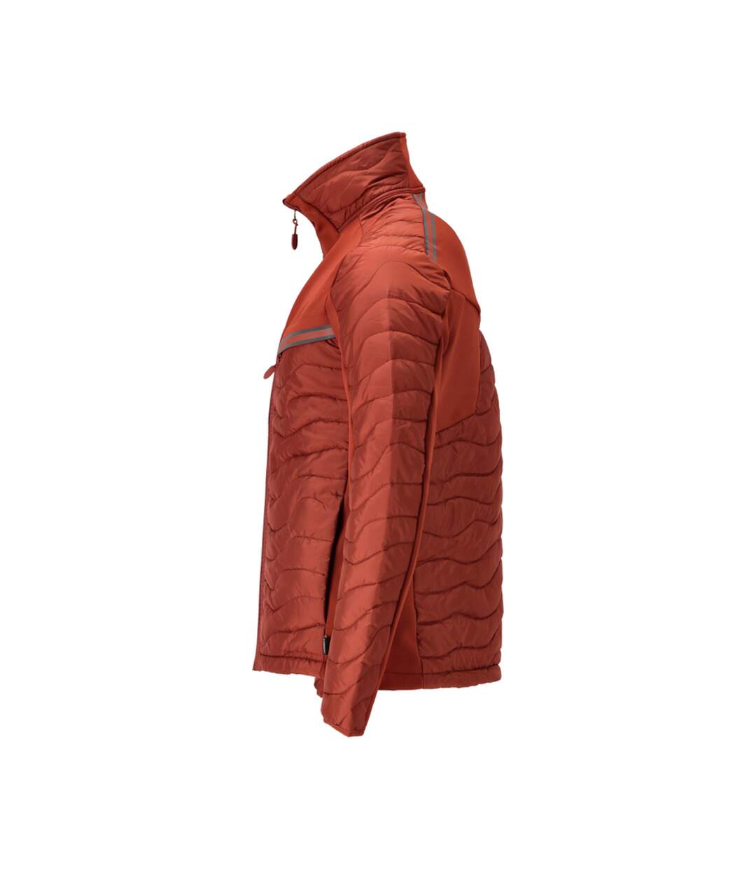 Mens Customized Thermal Jacket Autumn Red Mascot-3