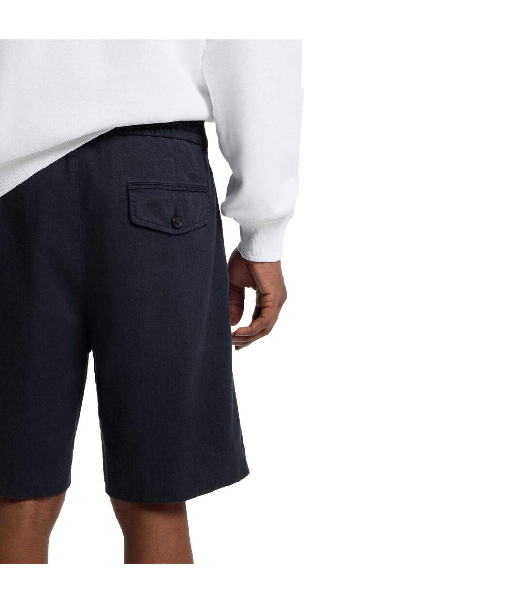Short Chino Homme Bleu Foncé Hugo-4