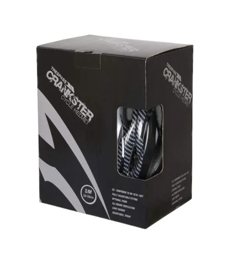 Casque De Cyclisme Crankster Adulte L-xl Noir Trespass