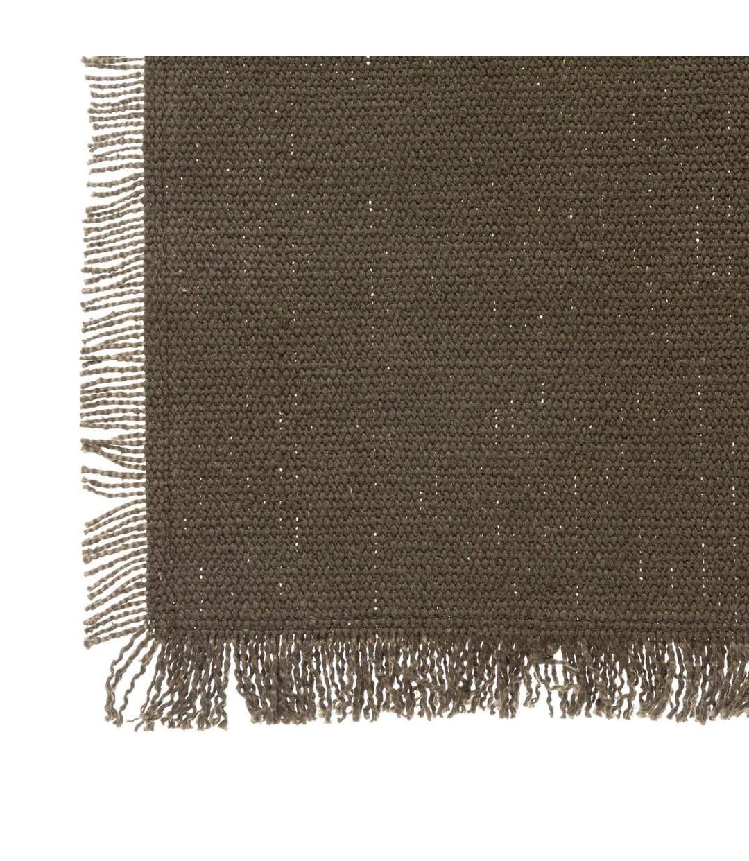 Chemin de Table Maha 38x140cm Vert Kaki-2