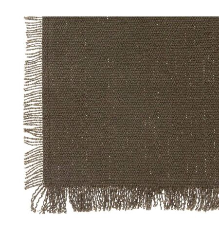 Chemin de Table Maha 38x140cm Vert Kaki