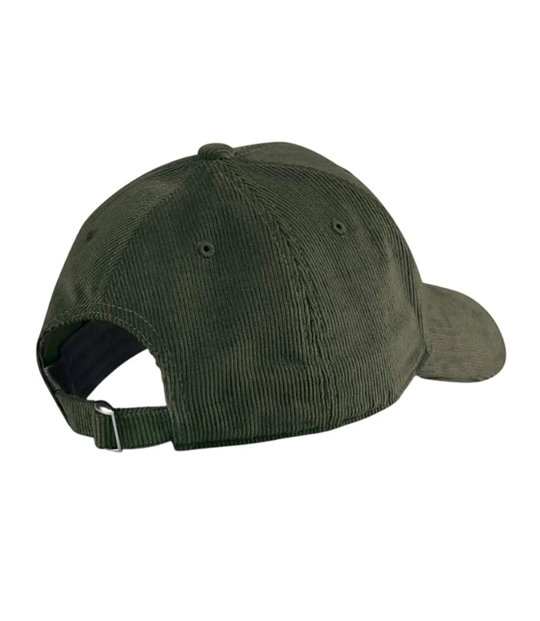 Casquette De Baseball Earthaware Adulte Vert Kaki Foncé Beechfield-2