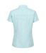 Regatta Womens/Ladies Mindano VII Ditsy Print Short-Sleeved Blouse (Bristol Blue) - UTRG8779