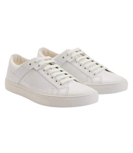 Mens Futurism Leather Trainers White Hugo