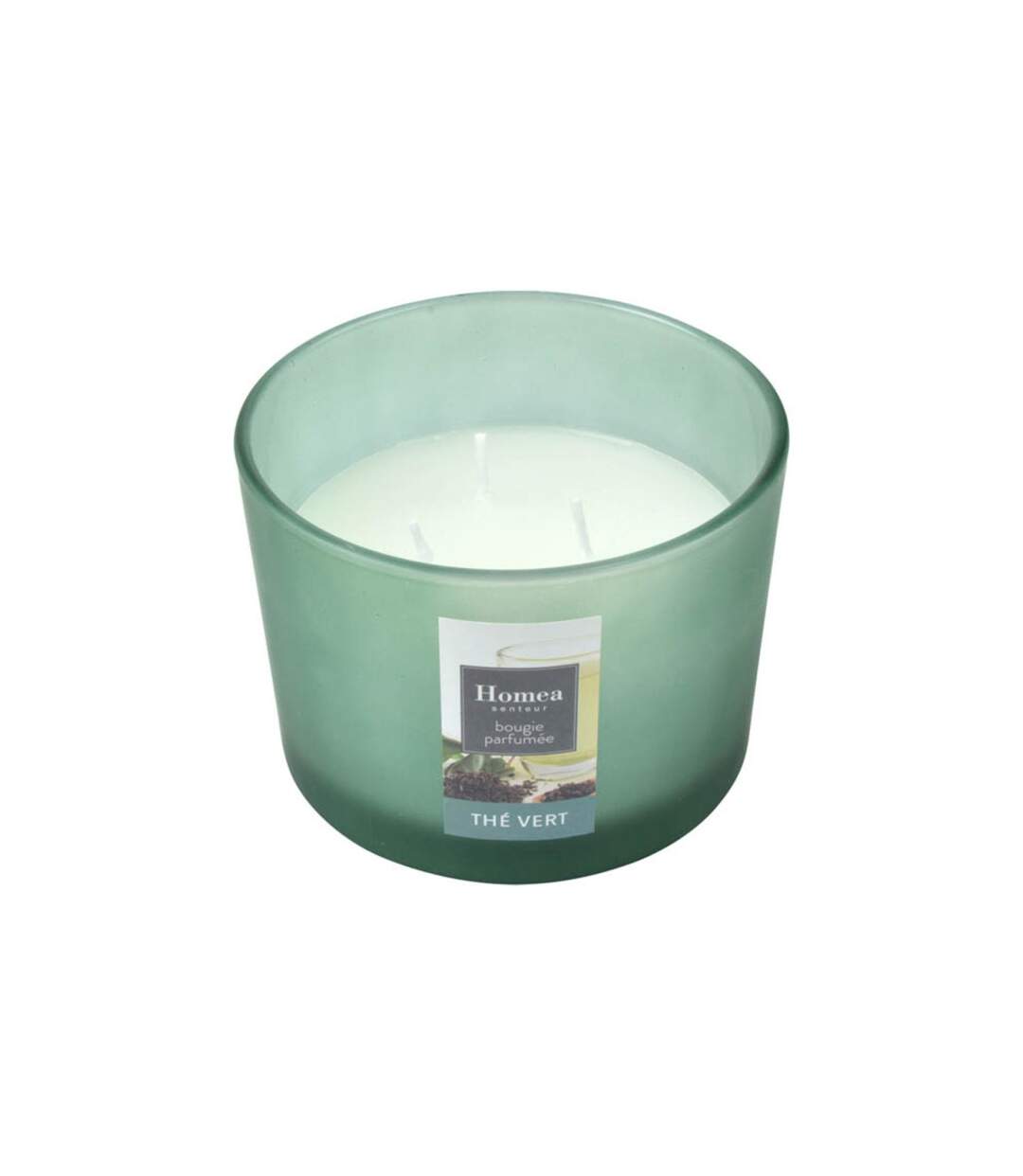 Bougie Verrine Parfumée Essentiel II 11cm Thé Vert-1