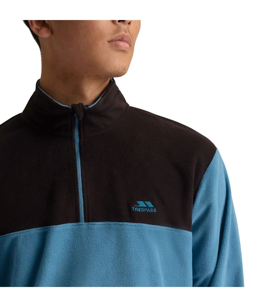 Haut Polaire Curtiston Homme Bleu Bondi Trespass-4