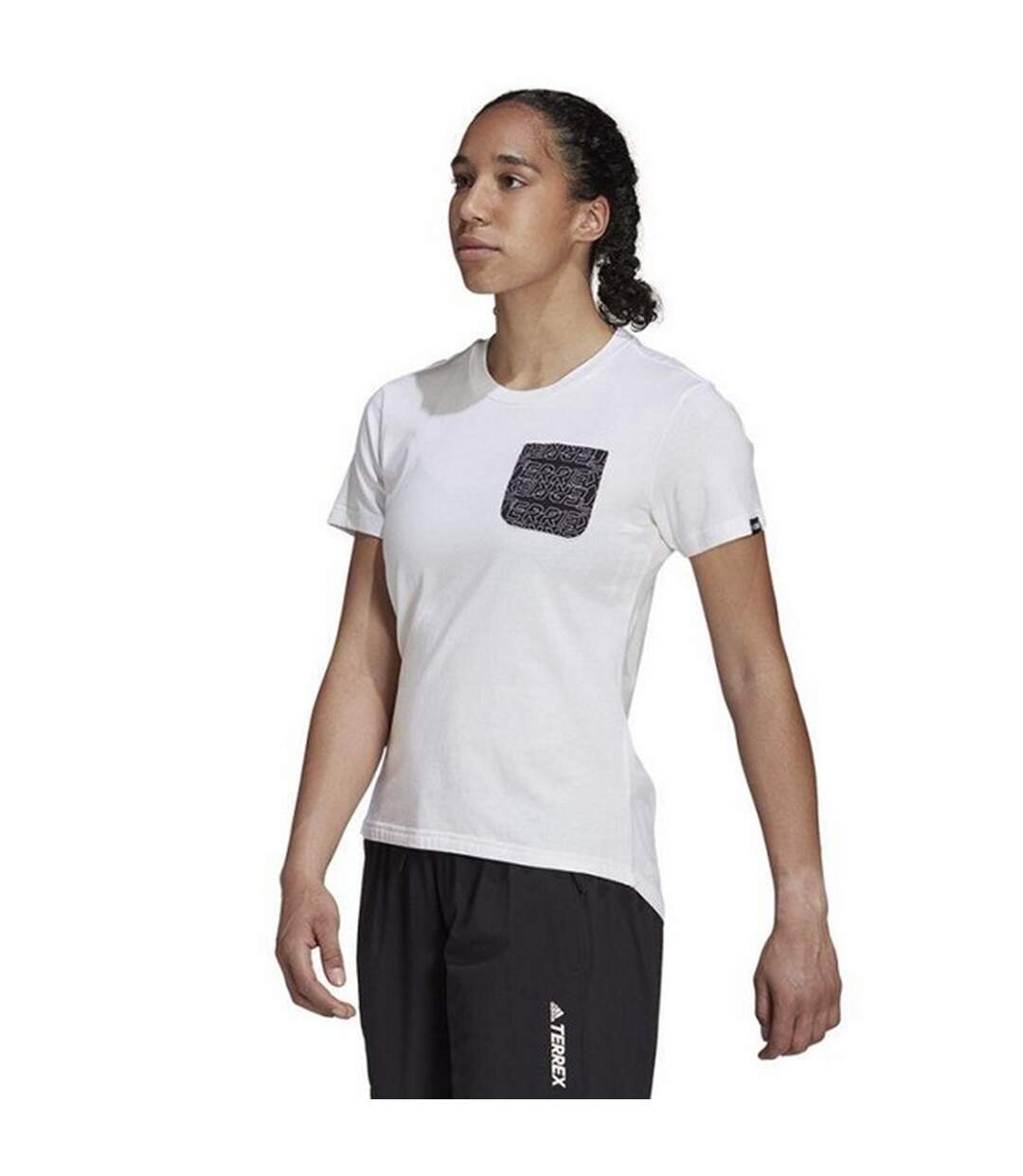 T-shirt Terrex Femme Blanc Adidas-2