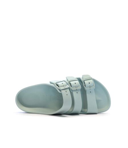 Sandales vert d'eau femme birkenstock florida flex