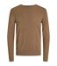 Mens Essential Crew Neck Regular Jumper Otter Jack And Jones-2