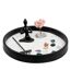 Jardin Zen Déco Isana 23cm Noir-1