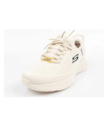 Mens Skech-lite Pro Primebase Trainers Beige Cream Skechers