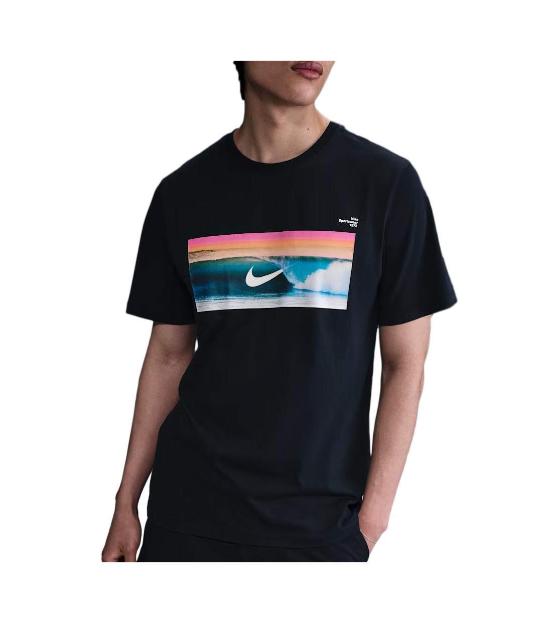 T-Shirt noir homme nike hj0760-1