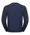 Russell Mens Authentic Melange Sweatshirt (Indigo Melange) - UTPC3634