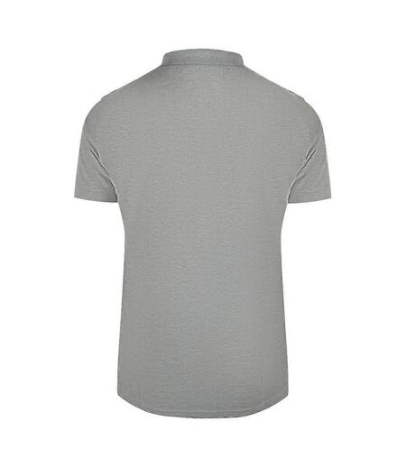 Unisex Adult Taped Shoulders Polo Shirt Grey Cavalli Class