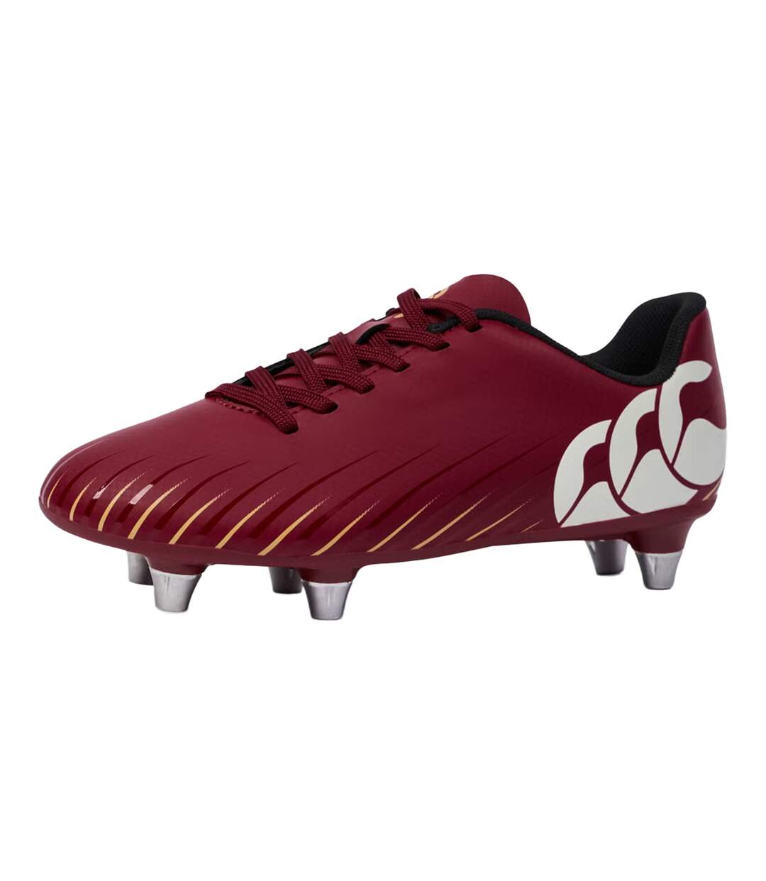 Unisex Adult Speed Falcon Elite Soft Ground Rugby Boots Tangerine Tango Canterbury-1