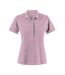 Womens/ladies Sunset Polo Shirt Light Pink James Harvest-1