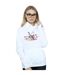 Disney - Sweat à capuche MICKEY MOUSE LOVE FRIENDS - Femme (Blanc) - UTBI11149-2