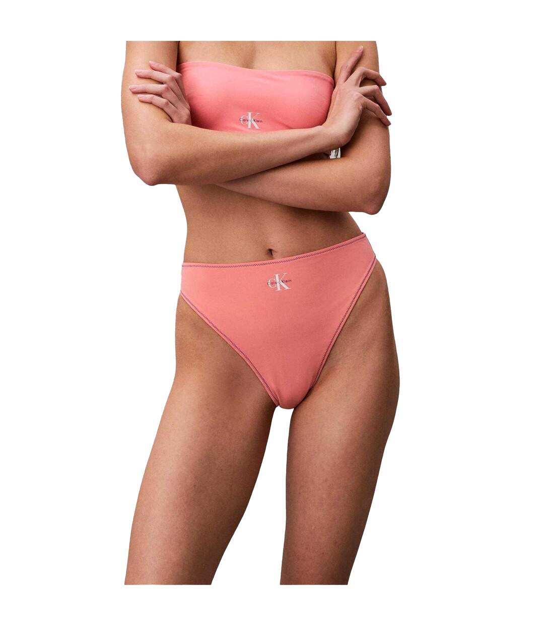 Bas De Maillot De Bain Motif/style Hipster Femme Rouge Écarlate Calvin Klein-4