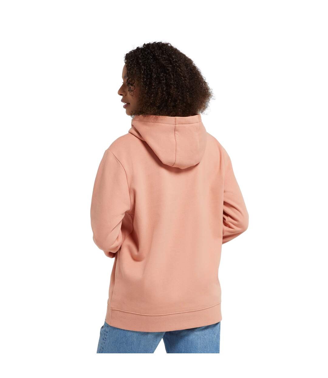 Sweat à capuche maya femme rose Animal