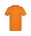 T-shirt Adulte Orange Vif Awdis-1