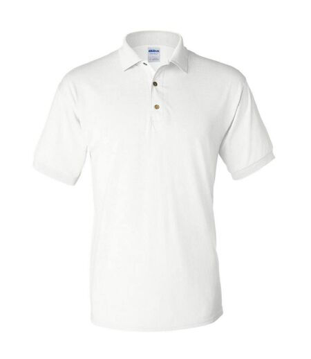 Polo Homme Blanc Gildan