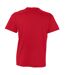 SOLS Mens Victory V Neck Short Sleeve T-Shirt (Red)