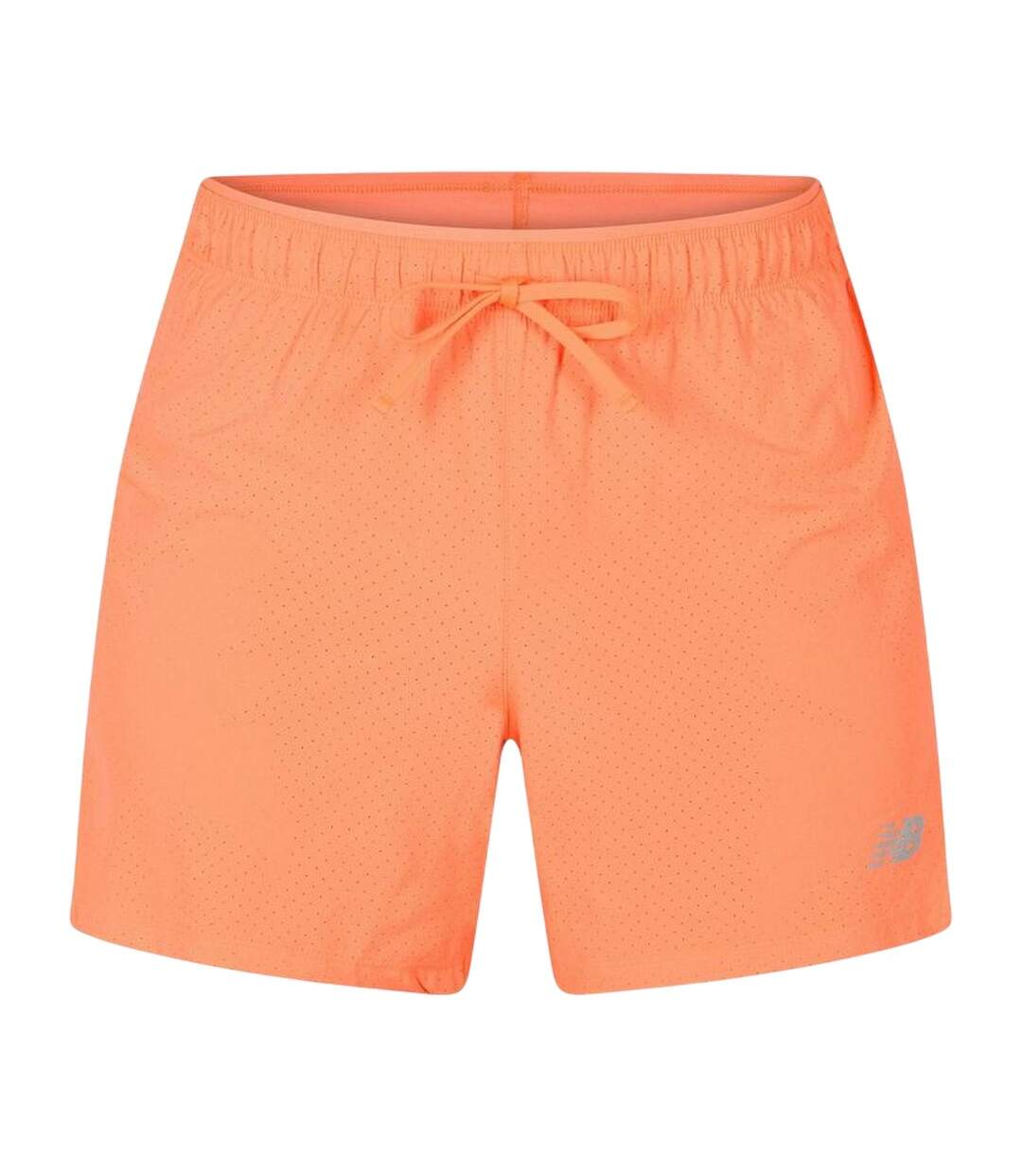 Mens Rc Running Shorts Orange New Balance-2