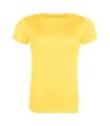 Awdis Womens/Ladies Cool Recycled T-Shirt (Sun Yellow)