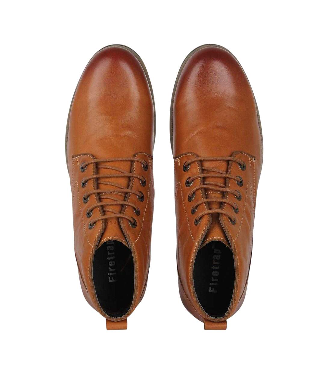 Bottes Décontracté Motif/style Effet Rétro Casca Homme Marron Firetrap-4