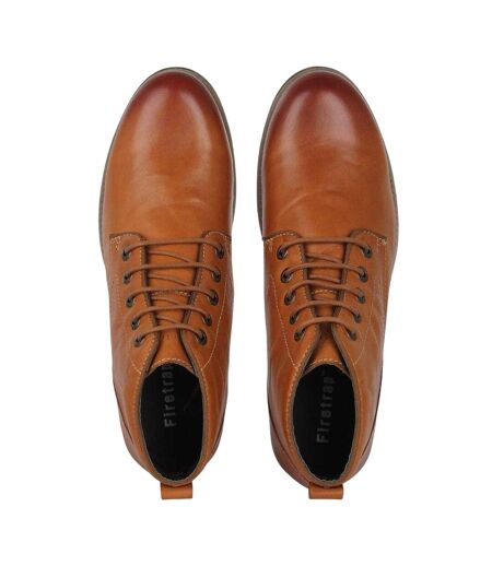 Bottes Décontracté Motif/style Effet Rétro Casca Homme Marron Firetrap