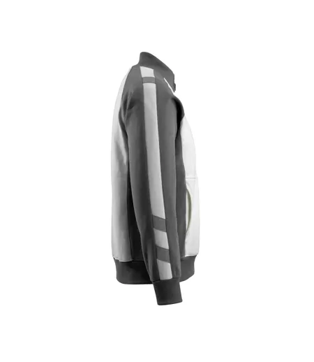 Blanc Anthracite Foncé Mascot