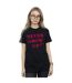 Disney Femme/Ladies Peter Pan Never Grow Up - T-shirt boyfriend en coton (Noir) - UTBI42465-2