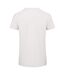 T-shirt en coton bio homme blanc B&C Favourite-2